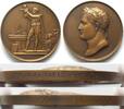 Frankreich - Medaillen NAPOLEON I. Medal 1811 Baptism of the King of Rome (NAPOLEON II), bronze, 68mm -