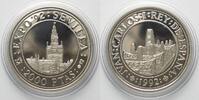 Spanien SPAIN 2000 Pesetas 1992 SEVILLE EXPO '92 silver Proof -