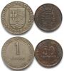 Mosambik PORTUGUESE MOZAMBIQUE 1 Escudo 1936 VF & 50 Centavos 1945 XF -