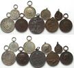 Italien - Medaillen ITALY Bulk of 9 Shooting medals about 1910 -