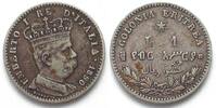 Eritrea ERITREA. 1 Lira 1890 R, UMBERTO I, silver, key date! VF+ -