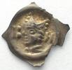 Schweiz - Basel BISHOPRIC BASEL. Pfennig, Johann II Senn von Muensingen (1335-1365), silver, VF+ -