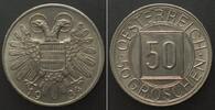&Ouml;sterreich 1934 AUSTRIA. 50 Groschen 1934, Cu-Ni, BU!!! stgl 80.82 US$54.26 US$  +  40.41 US$ shipping