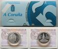 Spanien SPAIN 5 Euro 2011 A Coruna PROVINCIAL CAPITALS silver Proof -