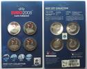 Schweiz UEFA EURO 2008 HOST CITY COLLECTION 4 x 10 Francs 2008 BS, BE, GE, ZH -