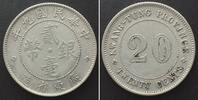 China - Kwangtung 1920 CHINA - KWANGTUNG 20 Cents Y.9 (1920) silver XF vz 40.38 US$29.99 US$  +  40.39 US$ shipping