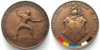 Kolumbien - Medaillen 3RD SOUTH AMERICAN FENCING CHAMPIONSHIP - BOGOTA 1957 bronze 50mm -