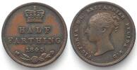 England GREAT BRITAIN Half Farthing 1843 VICTORIA copper VF -