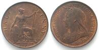 England GREAT BRITAIN Half Penny 1895 VICTORIA bronze UNC!!! -