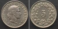 Schweiz SWITZERLAND 5 Rappen 1940 Cu-Ni UNC! -