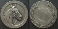 Frankreich - Medaillen CANNES 1913 CONCOURS HIPPIQUE, Medal, silver, 41mm, RARE!!! -