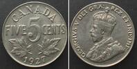 Kanada 1927 CANADA 5 Cents 1927 GEORGE V nickel AU! vz+ 40.38 US$29.99 US$  +  40.39 US$ shipping