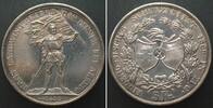 Schweiz - Schützentaler Swiss ZUG 5 Francs 1869 SHOOTING FESTIVAL silver SCARCE! UNC-!!! -