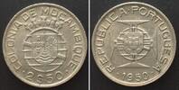 Mosambik PORTUGUESE MOZAMBIQUE. 2-1/2 Escudos 1950, silver, UNC-! -