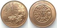 Frankreich - Stadteuros FRANCE 1 Euro de Provins 1998 brass -