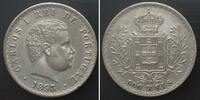 Portugal PORTUGAL 500 Reis 1893 CARLOS I silver AU! -