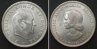 Dänemark DENMARK 5 Kroner 1964 WEDDING OF PRINCESS ANNE MARIE silver UNC -