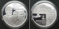 Slowakei SLOVAKIA. 10 Euro 2013 Matica slovenska, silver Proof -