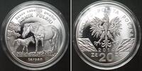 Polen POLAND 20 Zlotych 2014, Tarpan, silver Proof -