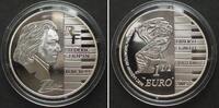 Frankreich FRANCE 1-1/2 Euro 2005 FREDERIC CHOPIN silver Proof, SCARCE! -