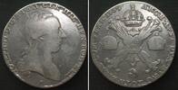 Haus Habsburg Taler AUSTRIAN NL Kronenthaler 1784 B, Kremnitz mint, JOSEPH II, silver INTERESTING!!! -