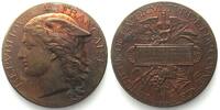 Frankreich - Medaillen France MINISTRY OF AGRICULTURE Competition 1881 Paris bronze by Ponscarme 50mm -