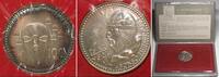 Portugal PORTUGAL 100 Escudos 1985 ALFONSO HENRIQUES silver BU in folder -