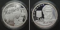 Rumänien ROMANIA 10 Lei 2011, 150 years of first military institution, silver, RARE! -