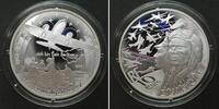 Frankreich FRANCE 10 Euro 2018, Berlin airlift, Dakota, AVIATION, silver Proof, SCARCE! -