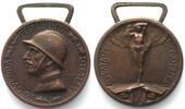 Italien - Orden und Abzeichen 1920 COMMEMORATIVE MEDAL FOR THE ITALO-AUSTRIAN WAR 1915-1918 bronze -