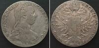 Haus Habsburg AUSTRIA Maria Theresa Thaler 1780 Vienna (1937-38 / 1954-57) silver VF-XF SCARCE -