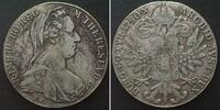 Haus Habsburg AUSTRIA Maria Theresa Thaler 1780 Vienna mint (1853-1900) silver VF -