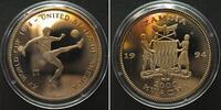 Sambia ZAMBIA - PATTERN 2000 Kwacha 1994 WORLD CUP SOCCER Cu-Ni Proof -