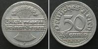 Deutschland - Weimarer Republik 1919 Germany WEIMAR REPUBLIC 50 Pfennig ... 19.93 US$  +  17.60 US$ shipping