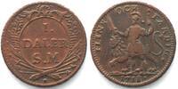 Schweden SWEDEN Emergency Daler 1718, Agile and Ready, copper VF+ -