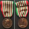 Italien - Orden und Abzeichen 1920 COMMEMORATIVE MEDAL FOR THE ITALO-AUSTRIAN WAR 1915-1918 bronze -
