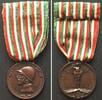 Italien - Orden und Abzeichen 1920 COMMEMORATIVE MEDAL FOR THE ITALO-AUSTRIAN WAR 1915-1918 bronze -