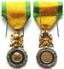 Frankreich - Orden und Abzeichen FRANCE. Military medal 1870, silver, UNC! -