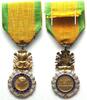 Frankreich - Orden und Abzeichen FRANCE. Military medal 1870, silver, BU! -
