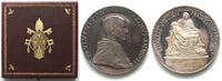 Vatikan - Medaillen PAUL VI. Silver medal 1964, Pieta, MICHELANGELO, 44mm, in original box -