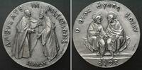 Vatikan - Medaillen PAUL VI. 1965 MEETING WITH THE PATRIARCH OF CONSTANTINOPLE ATHENAGORAS silver -