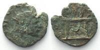 Roman Imperial CLAUDIUS II Gothicus. AE Antoninianus, CONSECRATIO, barbarous radiate 270-274 AD -