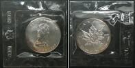 Kanada CANADA 5 Dollars 1988 MAPLE LEAF silver 1 oz SEALED BU -