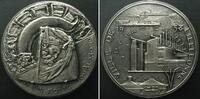 Frankreich - Medaillen VILLE DE LILLEBONNE 1958 Medal by Josette Hébert Coeffin, silver, 68mm RARE! -