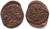 Fugger-Nordendorf FUGGER-NORDENDORF Kreuzer 1622 NIKOLAUS copper VF-XF SCARCE! -