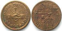 Philippinen PHILIPPINES under US-ADMINISTRATION Wedding token ND (ca. 1900) brass 18mm -