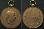 Haus Habsburg - Orden und Abzeichen AUSTRIA. War medal 2. December 1873 -