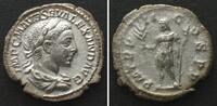 Roman Imperial ALEXANDER SEVERUS (222-235) AR Denarius 223, Mars standing, AU! -