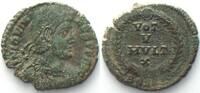 Roman Imperial JOVIAN (363-364). AE 21mm, BSISC, Siscia mint, VOT V MVLT X, VF-XF -