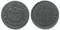 Nittenau (Bayern) Germany NITTENAU (Bavaria) 10 Pfennig 1917, NOTGELD, zinc AU -